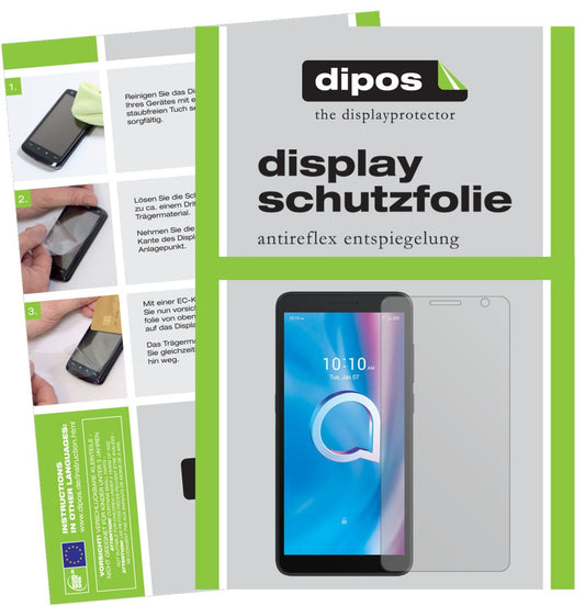 6x Schutzfolie matt für Alcatel 1B (2020) Display- (1)