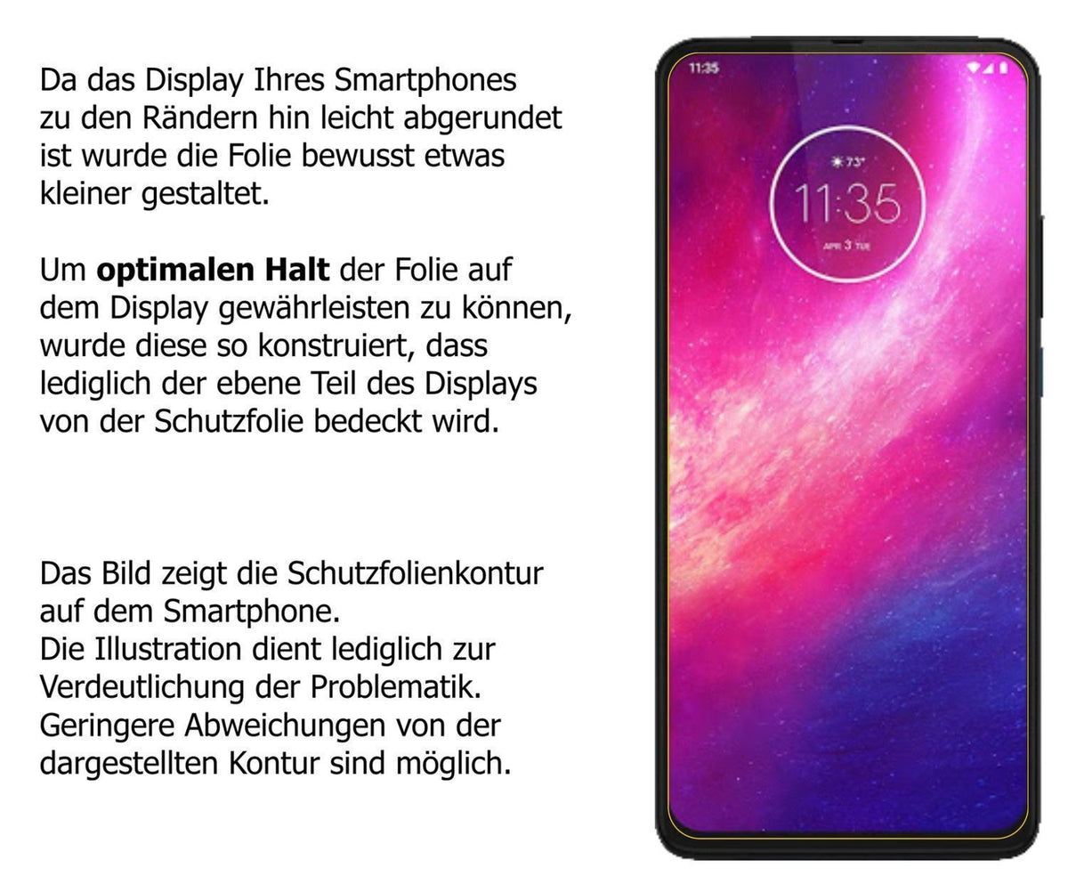 2x 9H Schutzfolie für Motorola Moto One Hyper Panz (3)