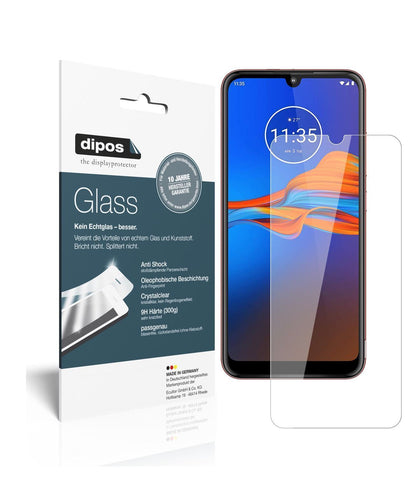 2x 9H Schutzfolie für Motorola Moto E6 Plus Panzer (1)