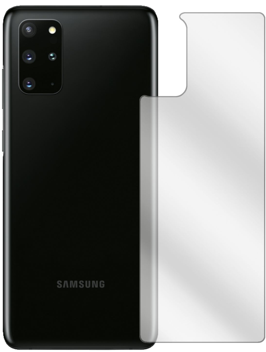 1x Schutzfolie klar für Samsung Galaxy S20 Plus 5G (2)