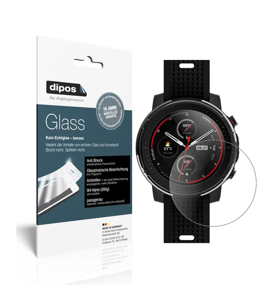 2x 9H Schutzfolie matt für Huami Amazfit Stratos 3 (1)