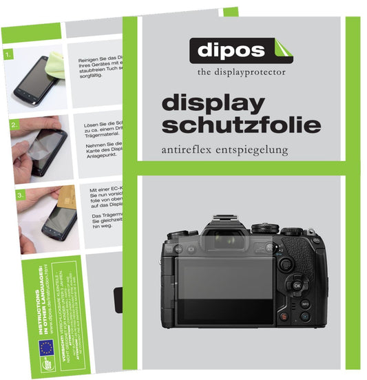 5x Schutzfolie matt für Olympus OM-D E-M1 Mark III (1)