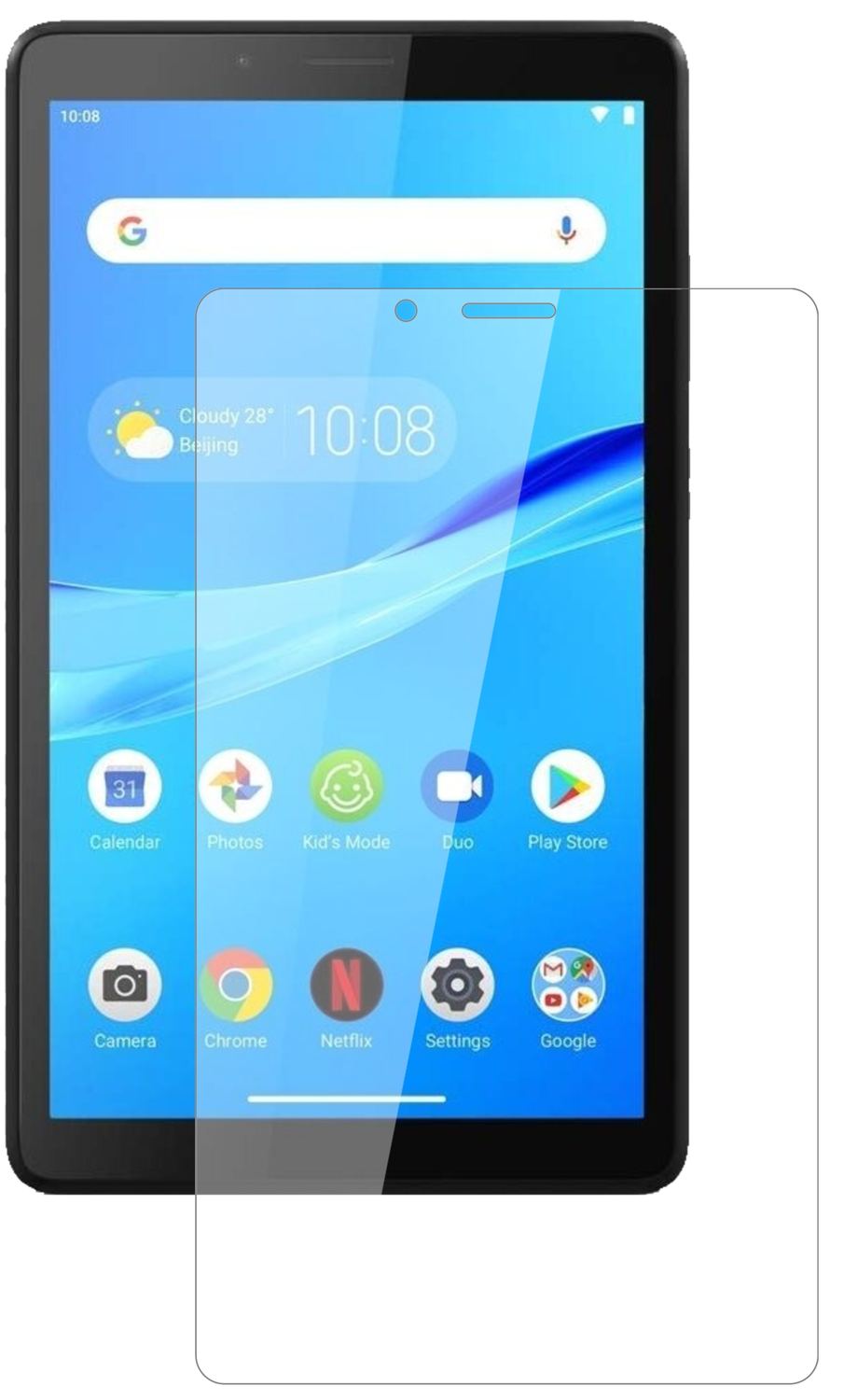 2x 9H Schutzfolie für Lenovo Tab M7 Panzerfolie (2)