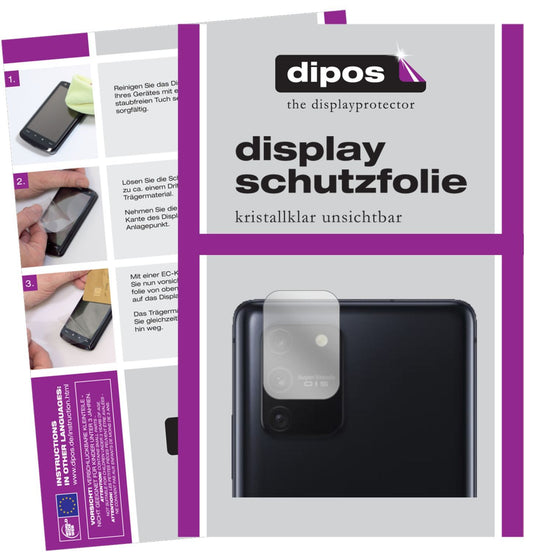 2x Schutzfolie klar für Samsung Galaxy S10 Lite Ka (1)