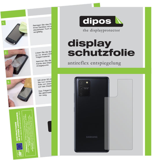 5x Schutzfolie matt für Samsung Galaxy S10 Lite Rü (1)