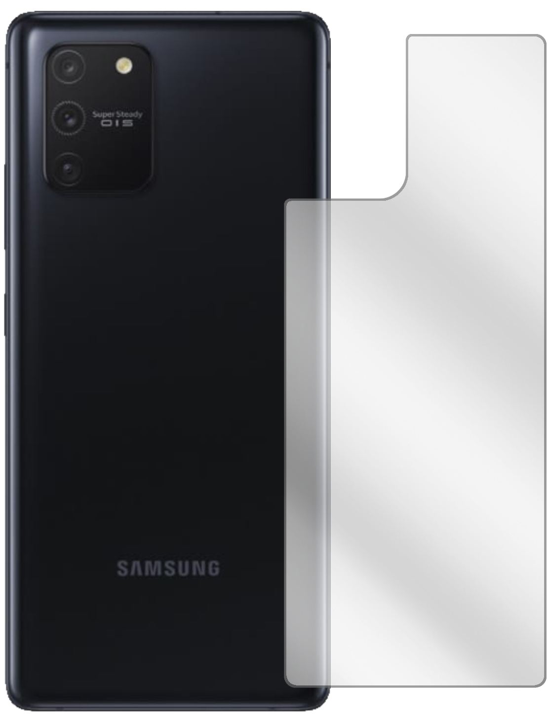 5x Schutzfolie klar für Samsung Galaxy S10 Lite Rü (2)