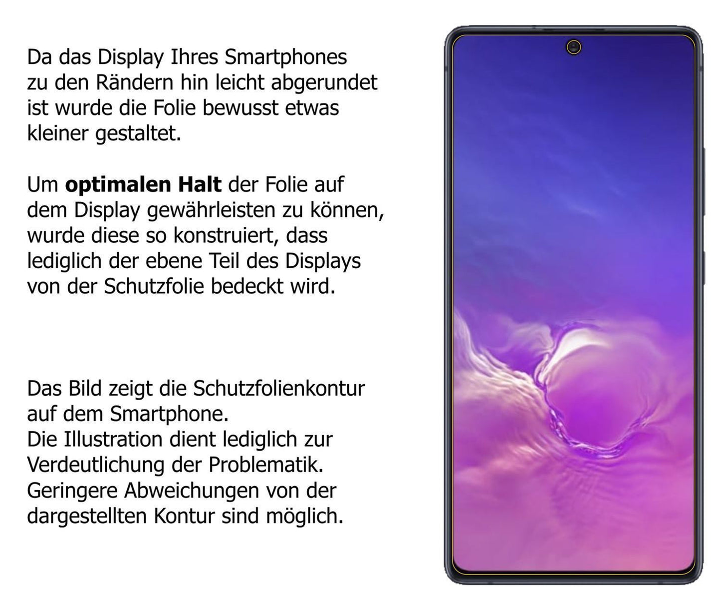 6x Schutzfolie klar für Samsung Galaxy S10 Lite Di (5)
