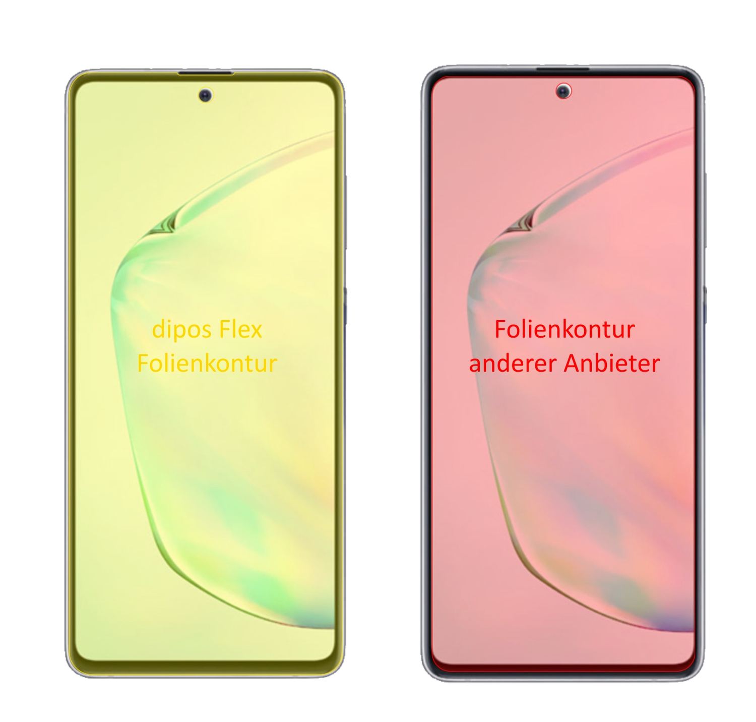 3x 3D Full Cover Schutzfolie für Samsung Galaxy No (2)