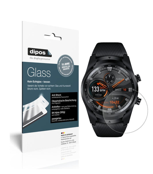 1x 9H Schutzfolie matt für Mobvoi TicWatch Pro 4G  (1)