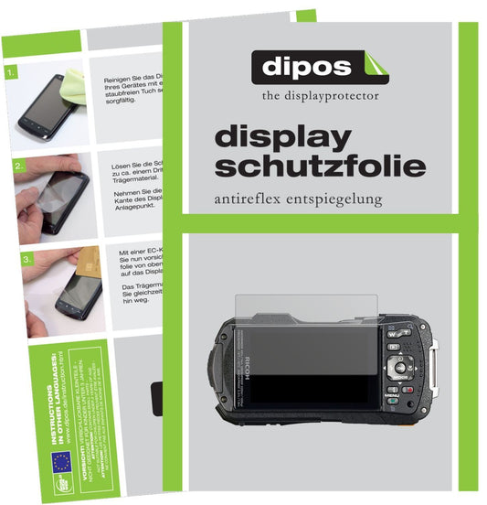 1x Schutzfolie matt für Ricoh WG-70 Display-Schutz (1)