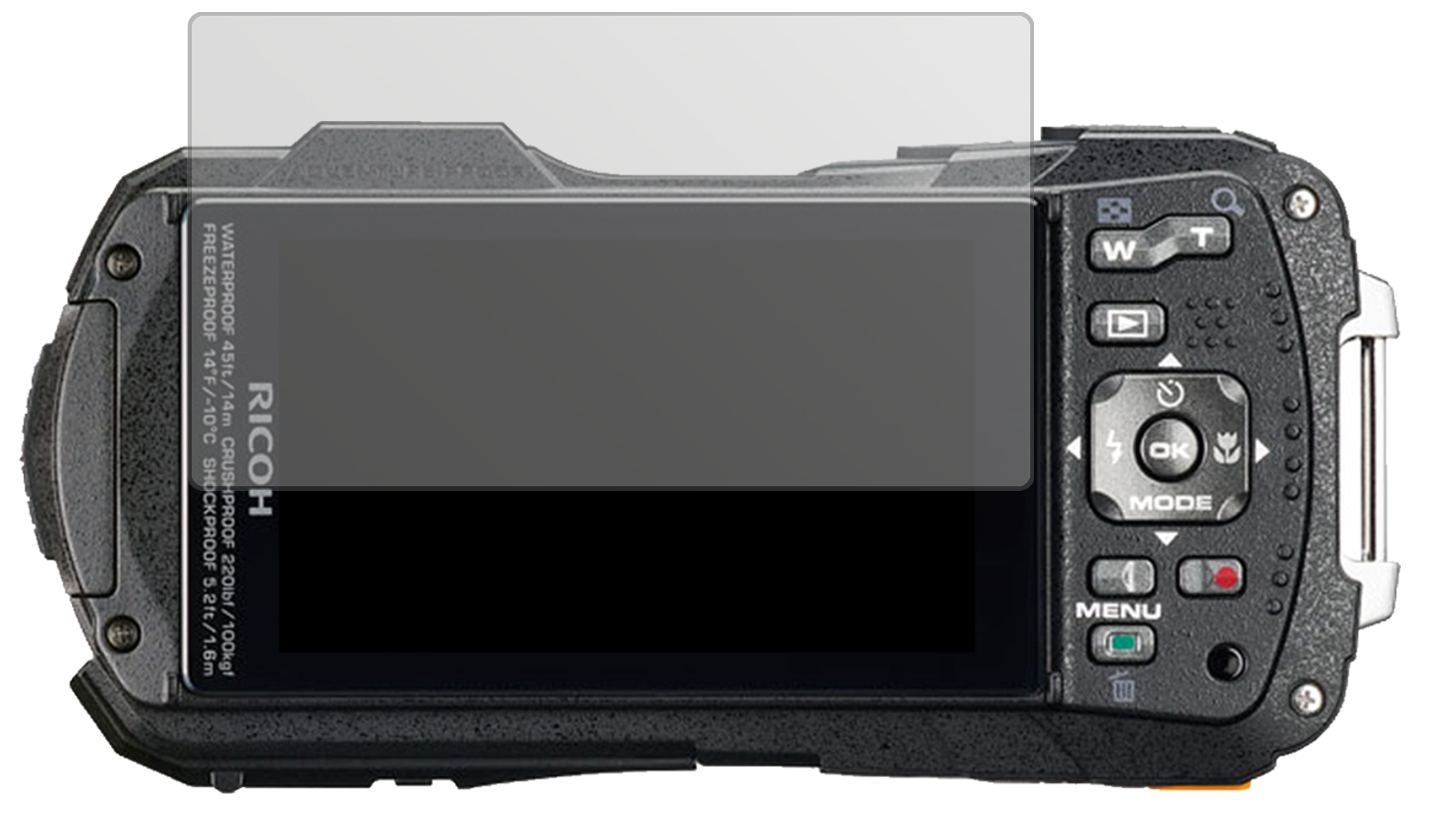 1x Schutzfolie matt für Ricoh WG-70 Display-Schutz (2)