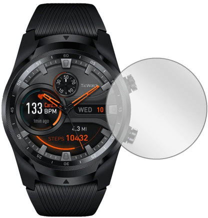2x Schutzfolie klar für Mobvoi TicWatch Pro 4G Dis (2)
