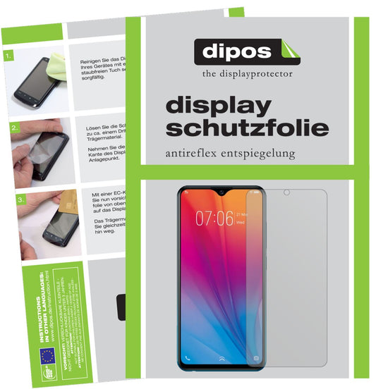 4x Schutzfolie matt für Vivo Y91C (2020) Display-S (1)