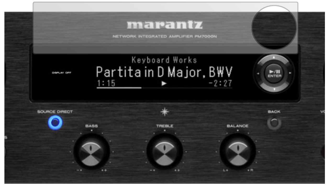 1x Schutzfolie matt für Marantz PM7000N Display-Sc (2)