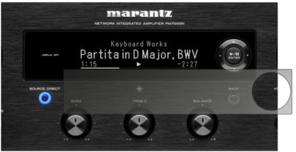 Blickschutzfolie für Marantz PM7000N matt Schutzfo (1)