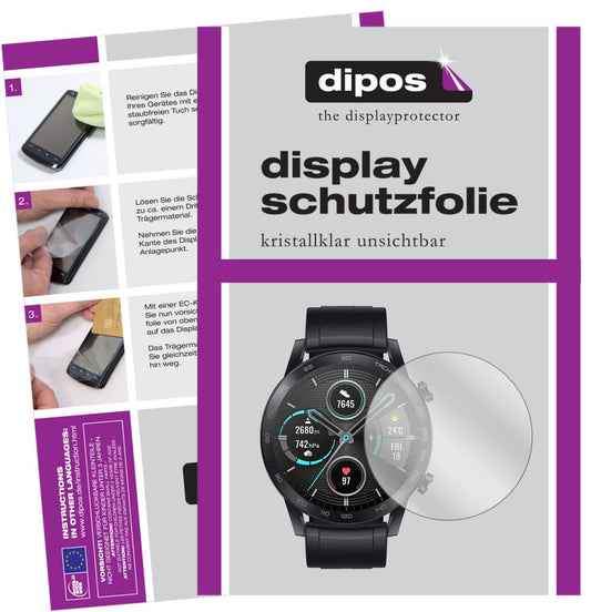 6x Schutzfolie klar für Honor Magic Watch 2 46mm D (1)