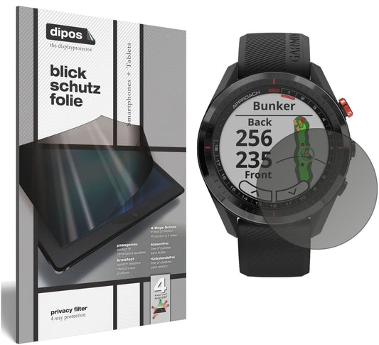 Blickschutzfolie für Garmin Approach S62 matt Schu (1)
