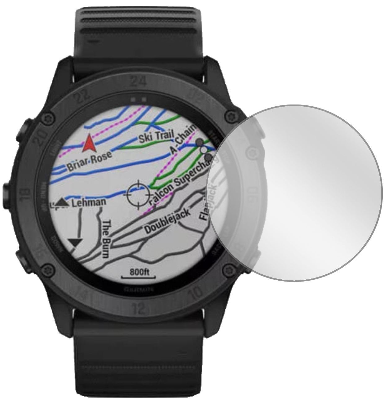 5x Schutzfolie klar für Garmin tactix Delta Displa (2)