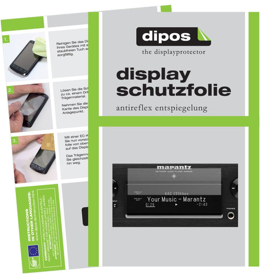 1x Schutzfolie matt für Marantz NA 6006 Display-Sc (1)