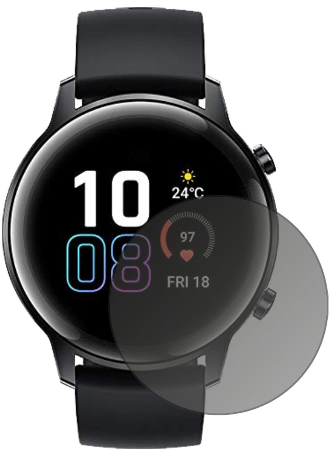 Blickschutzfolie für Honor Magic Watch 2 42mm matt (2)
