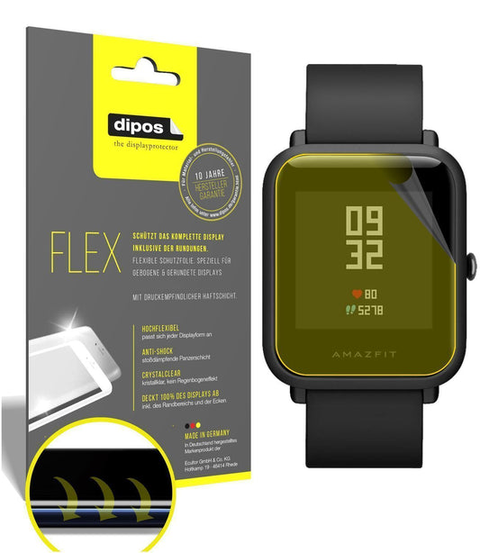 3x 3D Full Cover Schutzfolie für Huami Amazfit Bip (1)
