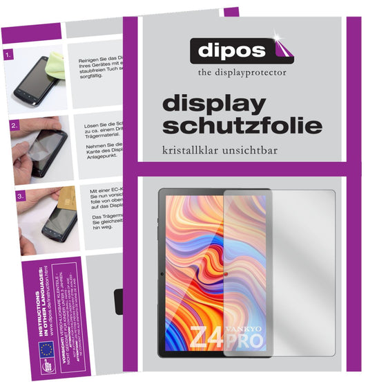 1x Schutzfolie klar für Vankyo MatrixPad Z4 Pro 10 (1)
