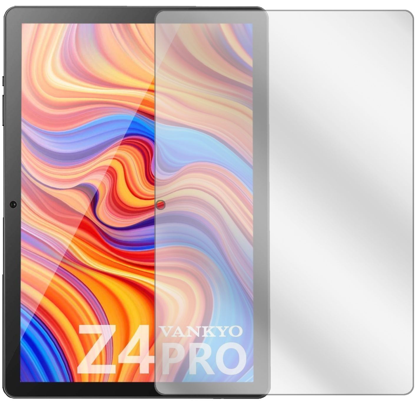2x Schutzfolie klar für Vankyo MatrixPad Z4 Pro 10 (2)