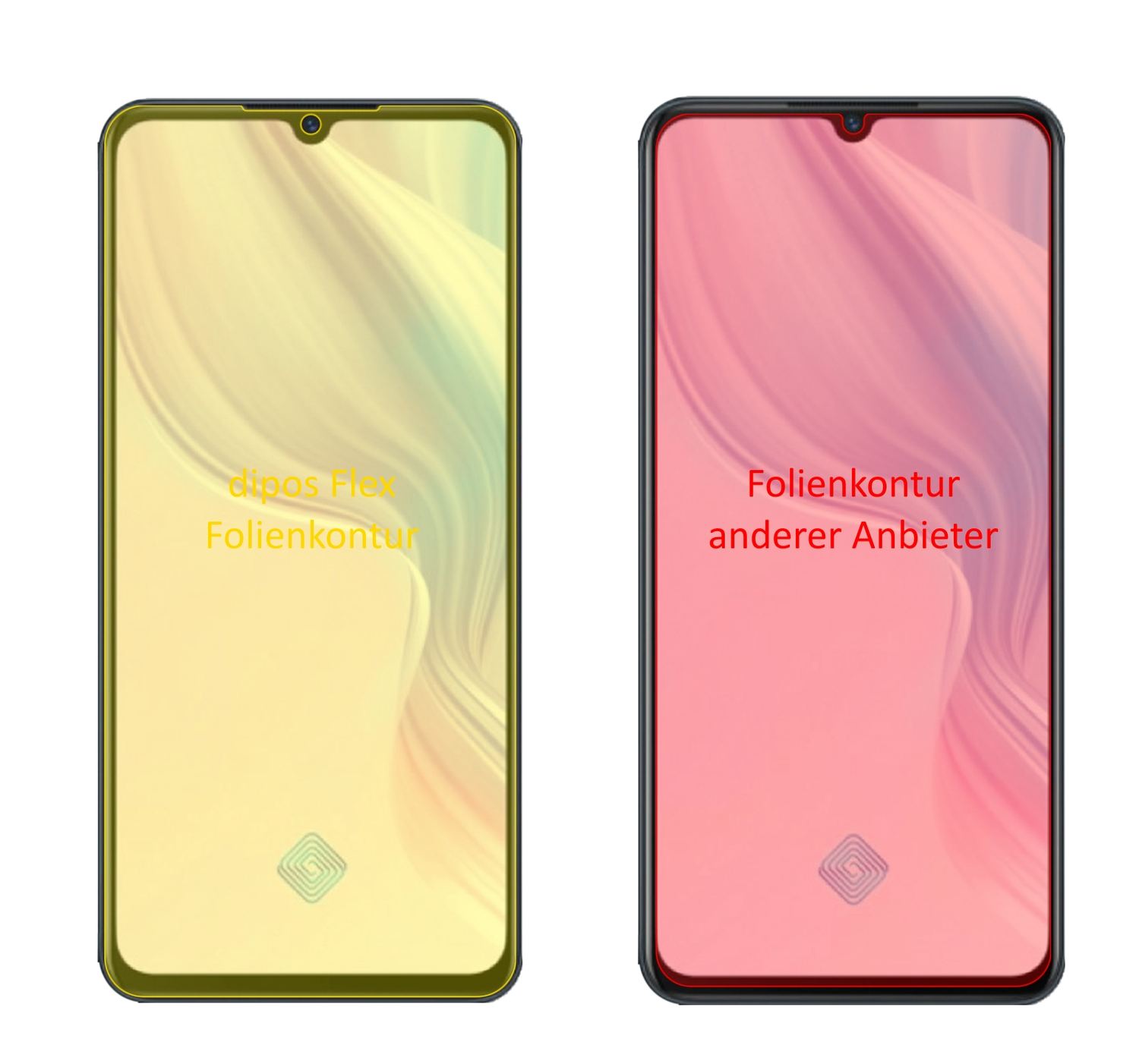 3x 3D Full Cover Schutzfolie für Vivo Y9s (2)