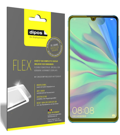 2x 3D Full Cover Schutzfolie für Huawei P30 Lite N (1)