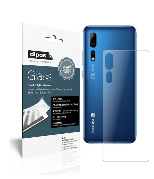 1x 9H Schutzfolie matt für ZTE Axon 10s Pro Rückse (1)