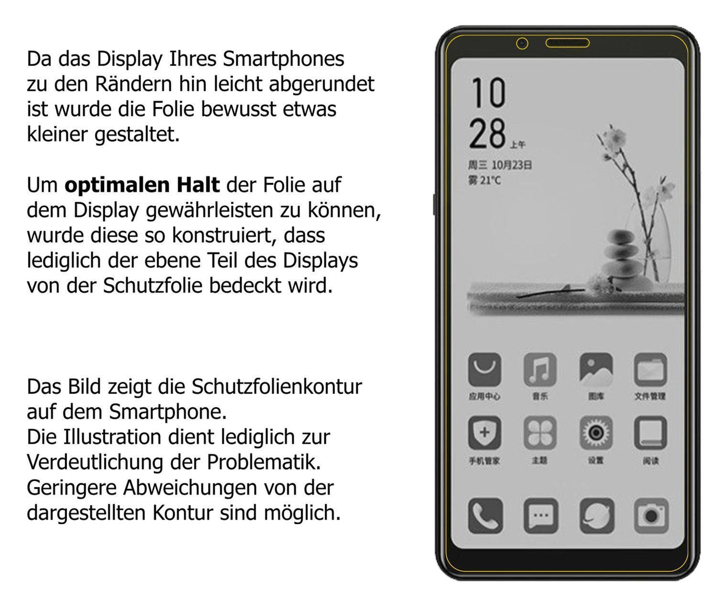 2x 9H Schutzfolie für HiSense A5 Panzerfolie (3)
