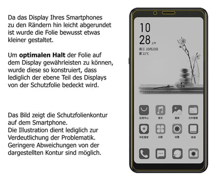 2x 9H Schutzfolie für HiSense A5 Panzerfolie (3)