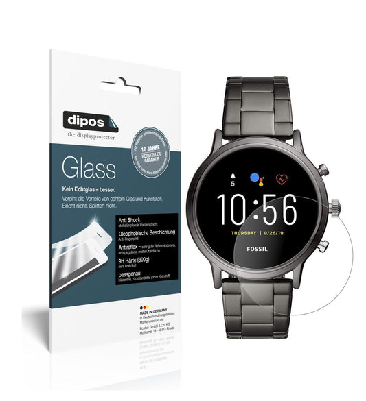 2x 9H Schutzfolie matt für Fossil Gen 5 Smartwatch (1)