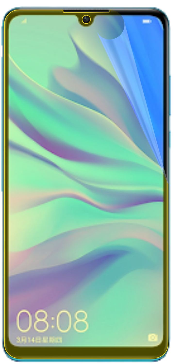 3x 3D Full Cover Schutzfolie für Huawei P30 Lite ( (3)