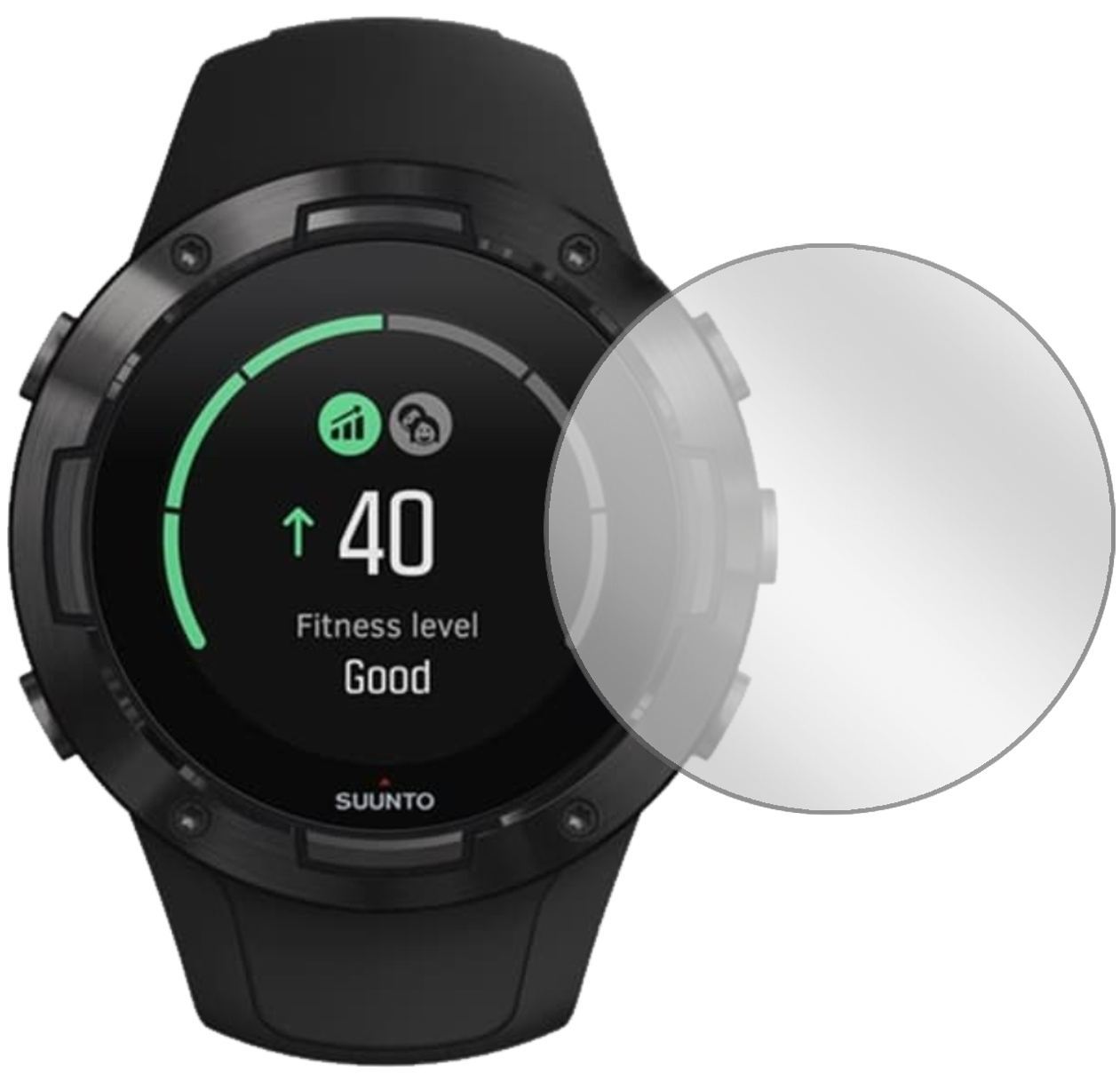6x Schutzfolie klar für Suunto 5 Display-Schutzfol (2)