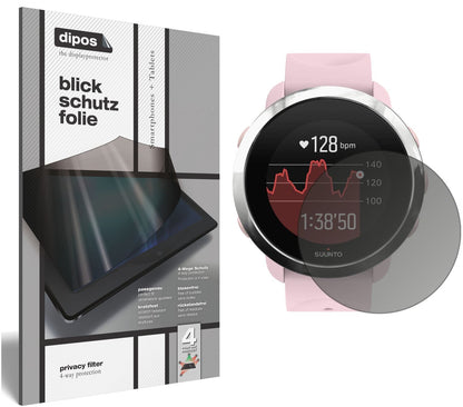 Blickschutzfolie für Suunto 3 Fitness matt Schutzf (1)