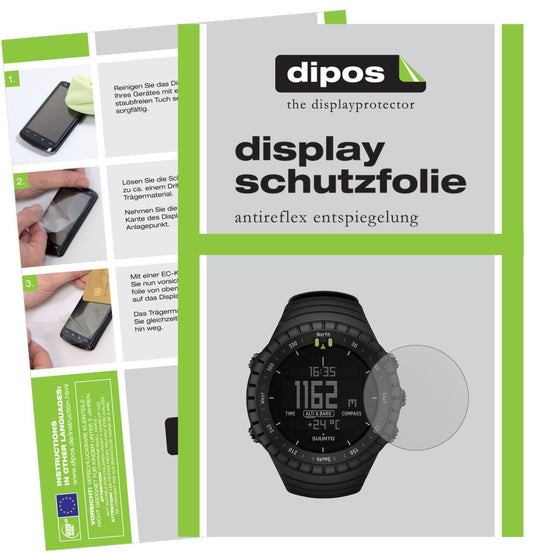 6x Schutzfolie matt für Suunto Core Display-Schutz (1)
