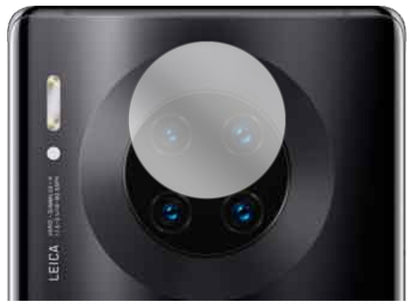 1x Schutzfolie klar für Huawei Mate 30 Pro Kameral (2)