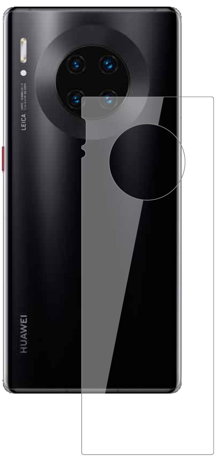 2x 9H Schutzfolie für Huawei Mate 30 Pro Rückseite (2)