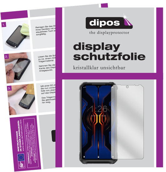6x Schutzfolie klar für Doogee S95 Pro Display-Sch (1)
