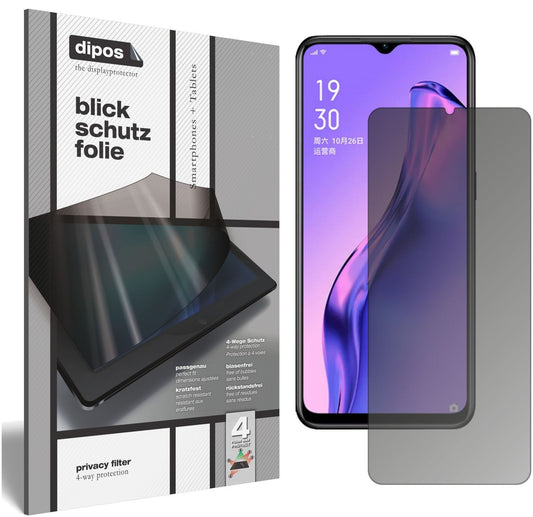 Blickschutzfolie für Oppo A8 matt Schutzfolie Priv (1)
