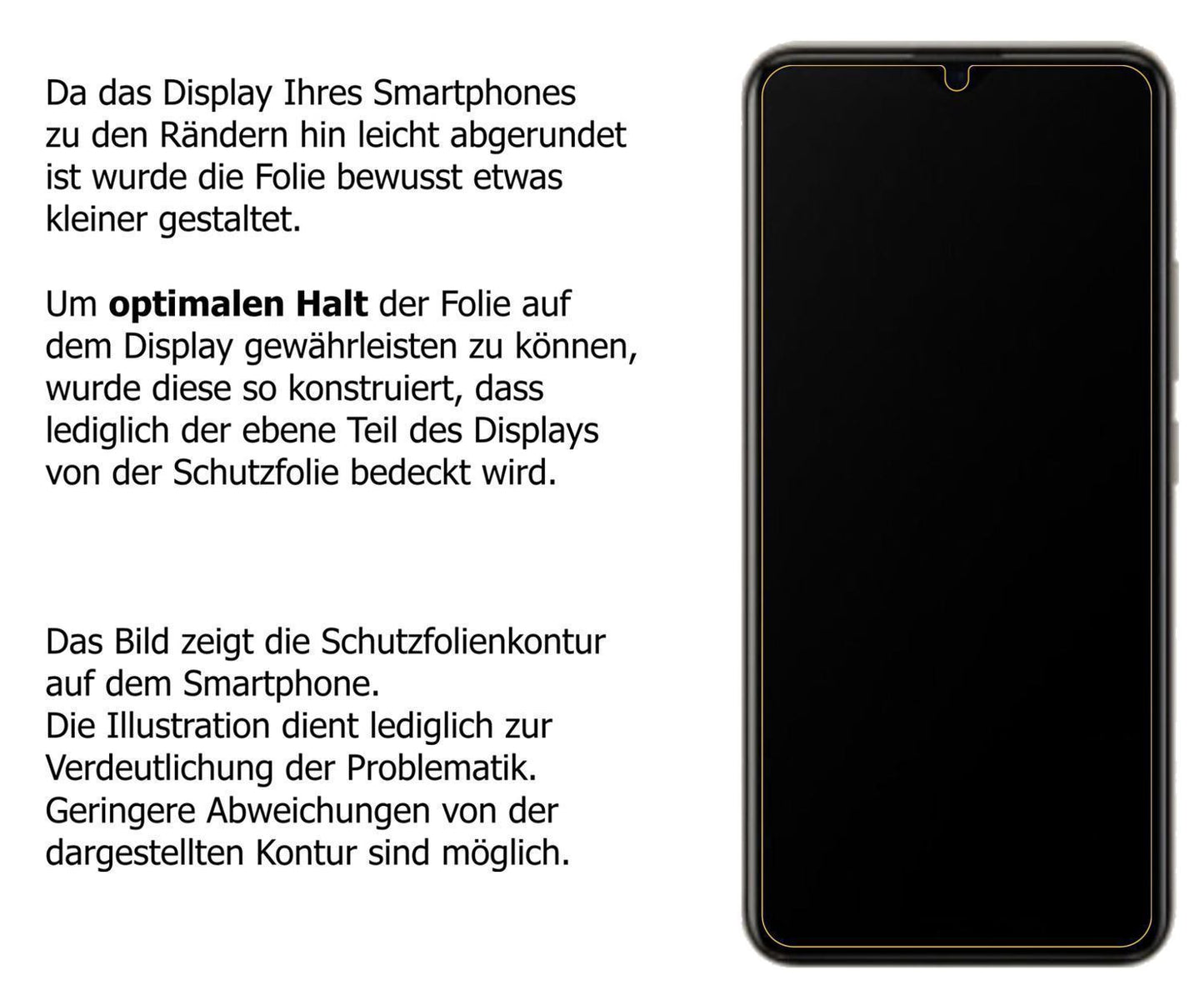 2x Schutzfolie klar für Vivo Z5i Display-Schutzfol (5)