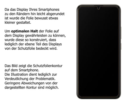 2x Schutzfolie klar für Vivo Y19 Display-Schutzfol (5)