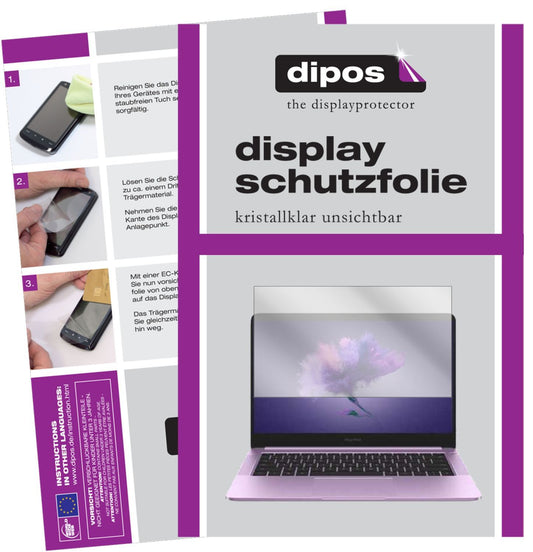 2x Schutzfolie klar für Honor MagicBook 15.6 Zoll  (1)