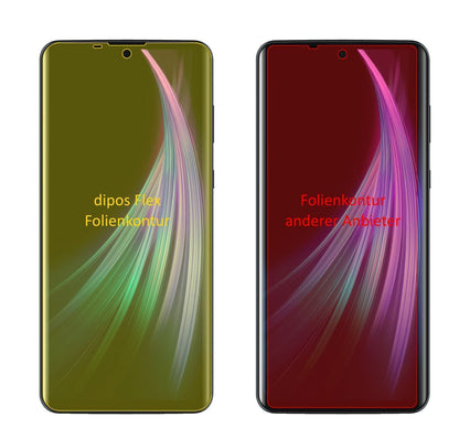 2x 3D Full Cover Schutzfolie für Sharp Aquos Zero  (2)
