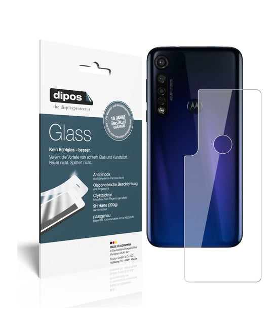 1x 9H Schutzfolie für Motorola Moto G8 Plus Rückse (1)