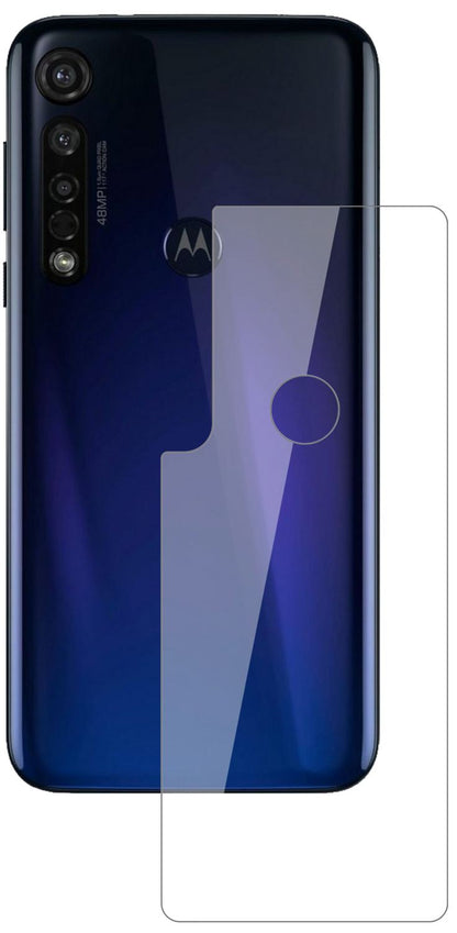 1x 9H Schutzfolie für Motorola Moto G8 Plus Rückse (2)