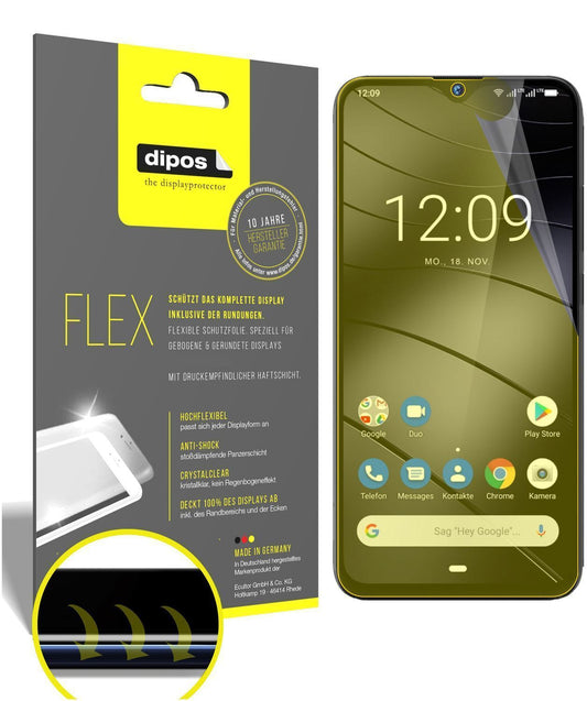 2x 3D Full Cover Schutzfolie für Gigaset GS290 (1)