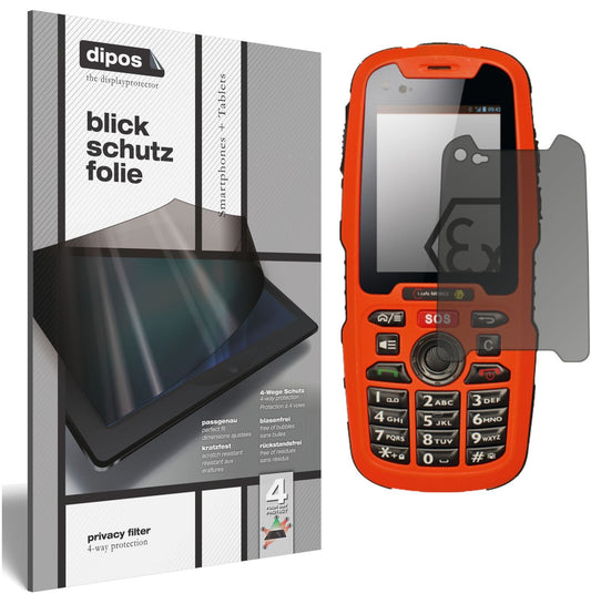 Blickschutzfolie für i.safe MOBILE IS320.1 matt Sc (1)