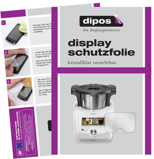 2x Schutzfolie klar für SilverCrest Monsieur Cuisi (1)